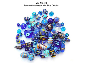 Indian Bulk Supplier Best Quality <b>Blue</b> Vintage Style Crystal Glass <b>Beads</b> for Jewelry Making Bracelets Wholesale Factory Price - Product Image 2