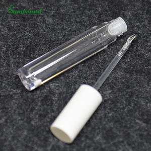 Manufacturer Custom Zinc Alloy Brush Head Lip Gloss Tube 5ml Small Brush Head PET Eco-Friendly Liquid Contour Dispensing Bottle - Product Image 2