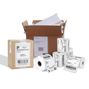 Sailing Retail-Ready Fanfold Packaging 500 y etiquetas adhesivas de precio compatibles con 4X6 Thermal - Product Image 2