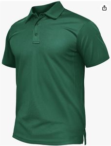 T-shirt d'été personnalisé 240G en polyester/coton, coupe classique, manches courtes, unisexe, avec tissu Dobby sur le devant, séchage rapide - Product Image 3