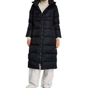 Abrigo de Punto Bordado Negro de Moda, Impermeable y Cálido, de Alta Calidad y Bajo Precio, con Logotipo Personalizado OEM, Nuevo - Product Image 1