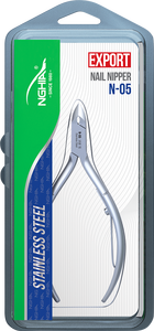 Nghia Nippers-Ensemble de manucure et pédicure N-05 en acier inoxydable Ciseaux à cuticules Coupe-ongles Soins personnels Gris - Product Image 6