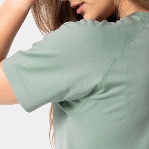 T-shirt femme 100% coton, chemises unies pour un usage décontracté, t-shirt femme de haute qualité, anti-rétrécissement, écologique, résistant, unisexe - Product Image 3