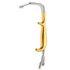 Retractor de Senos de Fibra Óptica Estilo Tebbetts, Aislado, Longitud de Trabajo de 24 mm, 9 cm, Acero Inoxidable Alemán, CE ISO, de Dentavex - Product Image 3