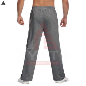 Pantalon de jogging décontracté pour homme, taille mi-haute, respirant, en tissu éponge, style streetwear et musculation - Product Image 2