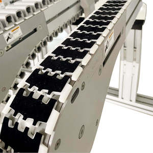Système de Convoyeur à Chaîne Floquée Modu MS3 CL5 Nouveau et Durable, Bande en Acier Inoxydable Résistante aux Produits Chimiques, 120 m/min, pour Usine de Fabrication - Product Image 4