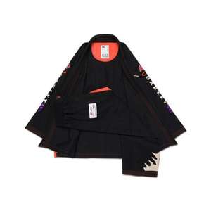 Último Modelo Albino & Preto (A&P) x Oakley Black Brazilian Jiu-Jitsu Gi, Conjunto de Uniformes Colaborativos para Artes Marciales - Product Image 3