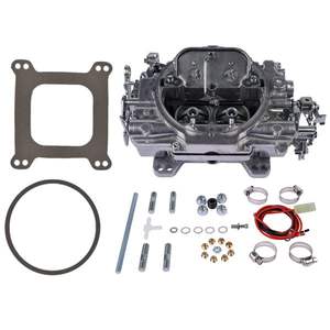Edelbrock Performer 600 CFM 4-Barrel Square Bore <b>Carburetor</b> Replacement 1405 Model with Manual Choke - Product Image 6