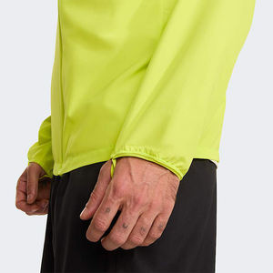 <b>Men's</b> Waterproof Windbreaker Jacket Lightweight Hooded Outdoor Sports <b>Coat</b> Custom Logo Neon High Visibility Running Windcheater - Product Image 5