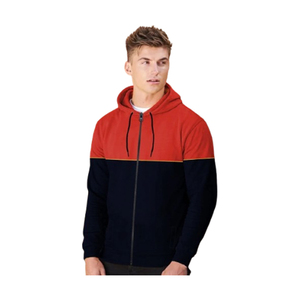 Sudadera con Capucha Negra para Hombre, de Poliéster/Algodón, Tejido de Punto, Corte Casual, Manga Regular, Diseño con Bolsillo, Invierno, Resistente al Viento, Transpirable - Product Image 2