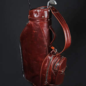 Bolsa de Golf Personalizada Bagnex de Cuero, Impermeable, de Cuero Pakistaní Premium, de Gran Capacidad para Uso Diario - Product Image 1