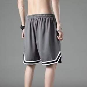 Pantalones Cortos Deportivos de Verano para Hombre, Color Rojo, Pantalones de Baloncesto, Fitness, Casuales, Deportivos, para Verano - Product Image 4