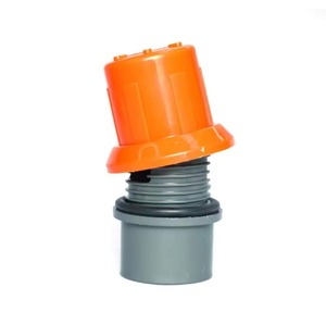 Válvula de descarga de PVC virgen con sello de goma negra para sistema de irrigación, eliminación de residuos en tuberías agrícolas - Product Image 5