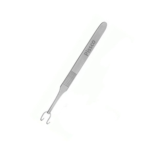 PISSCO Crochet cutané chirurgical à double pointe, rétracteur cutané à pointe acérée, rétracteur cutané en acier inoxydable - Product Image 3
