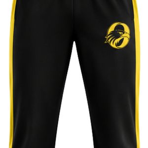 Men's Black Yellow Sublimation Cricket Set Jersey and Pants Short Sleeve <b>Athletic</b> Uniform Team Training Wear Sports Apparel - Product Image 5