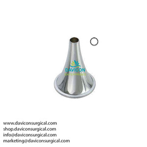Specula d'oreille ovale chromée de haute qualité - Product Image 5
