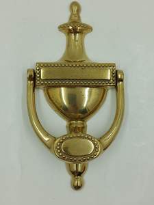 Battant de porte artisanal en laiton massif pour portail principal, battant de porte en laiton de style vintage pour entrée de maison, battant de porte de luxe en laiton - Product Image 6