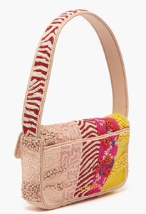 กระเป๋าถือสะพายไหล่ Staud ดีไซน์หรูหรา ทันสมัย ทนทาน น้ำหนักเบา ประดับด้วยลูกปัด พร้อมงานปักลูกปัดแบบ Seed Bead ดีไซน์ทำมือแท้ ปรับแต่งได้ - Product Image 2