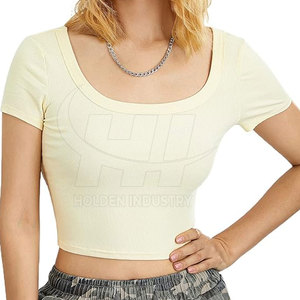 Camiseta Corta de Moda para Mujer, Estilo Moderno, Casual y Elegante, Suave y Cómoda para Uso Diario - Product Image 2