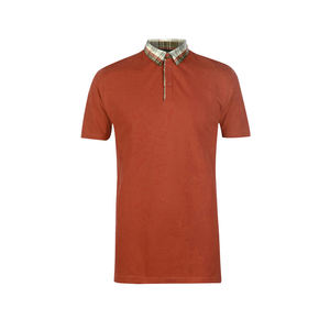 เสื้อโปโลพรีเมียมผู้ชาย เสื้อโปโลเรียบง่าย แขนสั้น ผ้าฝ้ายระบายอากาศ ทรงปกติ สวมใส่สบายๆ ทันสมัย เหมาะสำหรับฤดูร้อน - Product Image 5