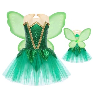 Disfraz de Cosplay de elfo para niñas de 6 a 16 años, mono <span class=keywords><strong>con</strong></span> alas de mariposa para juegos de rol, puesta en escena, fiesta temática - Product Image 3