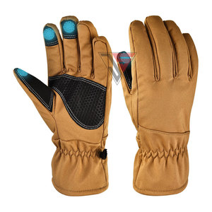 <b>Light</b> Weight <b>Bicycle</b> Motorcycle Gloves Touched Screen 100% Polyester Waterproof Anti Skidding Racing Glove Winter Windproof Warm - Product Image 3