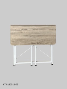 Lumetal <b>Foldable</b> Waterproof <b>Outdoor</b>/Indoor Home Office Furniture <b>Table</b> Wood Metal Construction PB Wood/MFC Surface Custom Color - Product Image 4