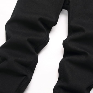 กางเกงยีนส์ทรงสลิมฟิตสำหรับผู้ชาย – กางเกงเดนิมแบบคลาสสิกสวมใส่สบายสำหรับทุกวัน - Product Image 5