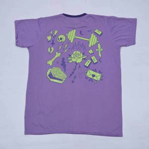 New arrived 2026 <b>100</b>% cotton t-<b>Shirts</b> for men custom DTF printed logo loose fit solid colour breathable hip hop t-<b>shirt</b> for mens - Product Image 3