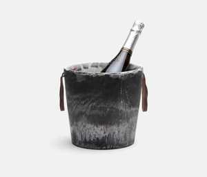 Bacs à Boissons en Résine de Couleur Naturelle de Haute Qualité, Seau à Glace Noué, Couvercle de Rangement pour Vin et Bière, Style Vintage Écologique Fait Main - Product Image 1