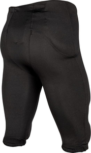Mens White <b>Padded</b> American Football Pants Thigh Knee Protection Breathable Athletic Practice Game Performance Sportswear outdoor - Product Image 3