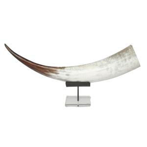 Cuerno de vaca vikingo auténtico, cuerno para beber, cuerno de buey pulido de alta calidad, accesorio para beber cerveza de estilo náutico de Color Natural - Product Image 1