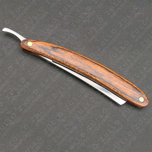 Navaja de barbero recta de acero inoxidable de la mejor calidad, soporte para cuchillas desechables, color personalizado, herramienta de afeitado OEM para salón de belleza para hombres - Product Image 6