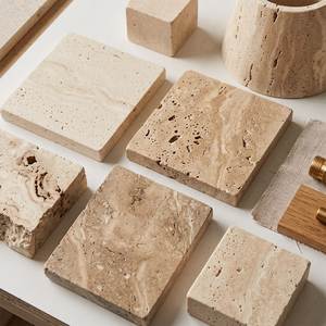 กระเบื้องพอร์ซเลนพรีเมียม Travertino Romano Classico Super Beige ขนาด 60x60 ซม. 60x120 ซม. และ 80x160 ซม. ลวดลายที่ได้แรงบันดาลใจจากหินธรรมชาติ - Product Image 4