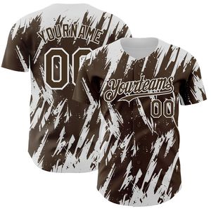 Maillot de baseball personnalisé avec nom et numéro, impression sérigraphique, manches courtes, 100% coton biologique, antibactérien - Product Image 3