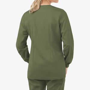 Vente Chaude Prix Usine Blouson d'Infirmière Femme Tendance Personnalisable Logo Uni Vente en Gros Vêtements d'Hiver Blouses Médicales Femme - Product Image 4