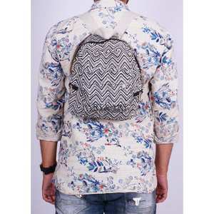 Compre una Mochila Vintage ART&ART de Primera Calidad, Ecológica, 100% Algodón, Hecha a Mano, Ligera, con Correa de Hombro Arqueada - Product Image 5