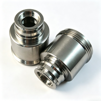 Servicio de Fresado y Torneado CNC Personalizado de 5 Ejes, Piezas Mecánicas de Alta Precisión en Latón y Acero Inoxidable Anodizado