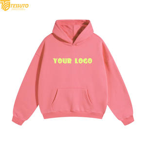 Sudadera con Capucha Extra Grande con Logotipo Personalizado para Hombre y Mujer, Sudadera de Felpa de Algodón Grueso de 350 g/m², Sudadera Unisex con Hombros Caídos - Product Image 4