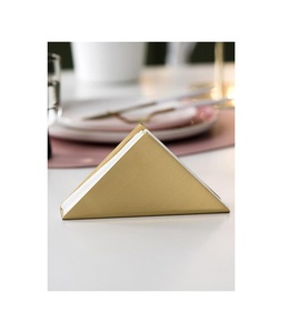 Decorative <b>Black</b> Metal Napkin Holder Featuring Modern Design Perfect For Dining Areas And Restaurant <b>Tissue</b> Display Accessories - Product Image 5