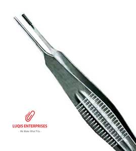 Pinzas de Blefaroplastia Delicadas Tipo Dientes Marrones, Instrumento Quirúrgico de Acero Inoxidable, Pinzas Médicas de Precisión - Product Image 2