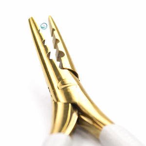 Pince à extensions capillaires OEM à 3 trous pour l'application de micro-anneaux et outil de retrait sécurisé - Product Image 2