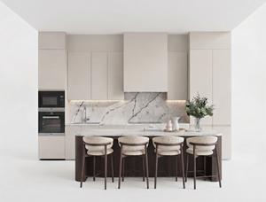 Isla de Cocina Modular Minimalista RTA Multifuncional y Personalizable con Acabado Laminado MDF y 1 Año de Garantía - Product Image 5