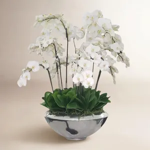 Vase à fleurs artistique côtier en fer forgé fait main contemporain - ZAHID EXPORTS ZE-3593J Décoration d'intérieur écologique pour table - Product Image 1
