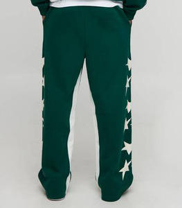 Jogging personnalisés pour hommes imprimés DTF, mélange de coton, pantalons de survêtement de qualité supérieure, tissu respirant et doux, fabrication OEM et ODM - Product Image 5