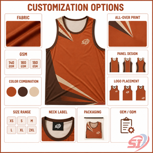 Camiseta deportiva sin mangas Custom Solar Vector para hombre, chaleco de gimnasio de secado rápido para correr - Product Image 3