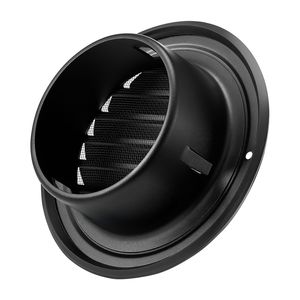 Copertura per Ventilazione a Parete in Acciaio Inox Premium da 4 Pollici, Griglia Rotonda per Climatizzatore con Schermo di Protezione Integrato - Product Image 1