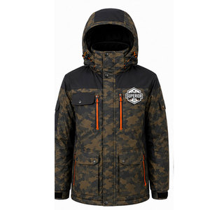 Men's Urban Winter <b>Parka</b> Jacket Featuring Contemporary Fashion Styling, Warm Quilted Interior and Durable Performance - Product Image 1