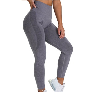 Leggings de Yoga para Mujer, MOQ Bajo, Alta Calidad, Sin Costuras, Coloridos, Leggings Deportivos, Leggings para Correr y Yoga - Product Image 1