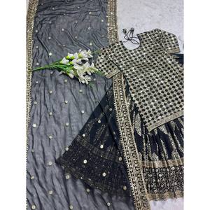 Designer Women's <b>Party</b> Wear Lehenga Set with Fancy <b>Top</b> New Style - Product Image 3
